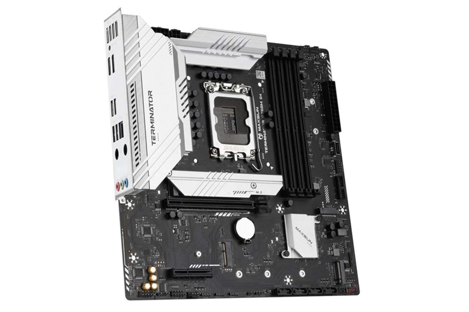MAXSUN TERMINATOR B760M DDR4 HDMI-DP PCIE 4.0 1700P MATX