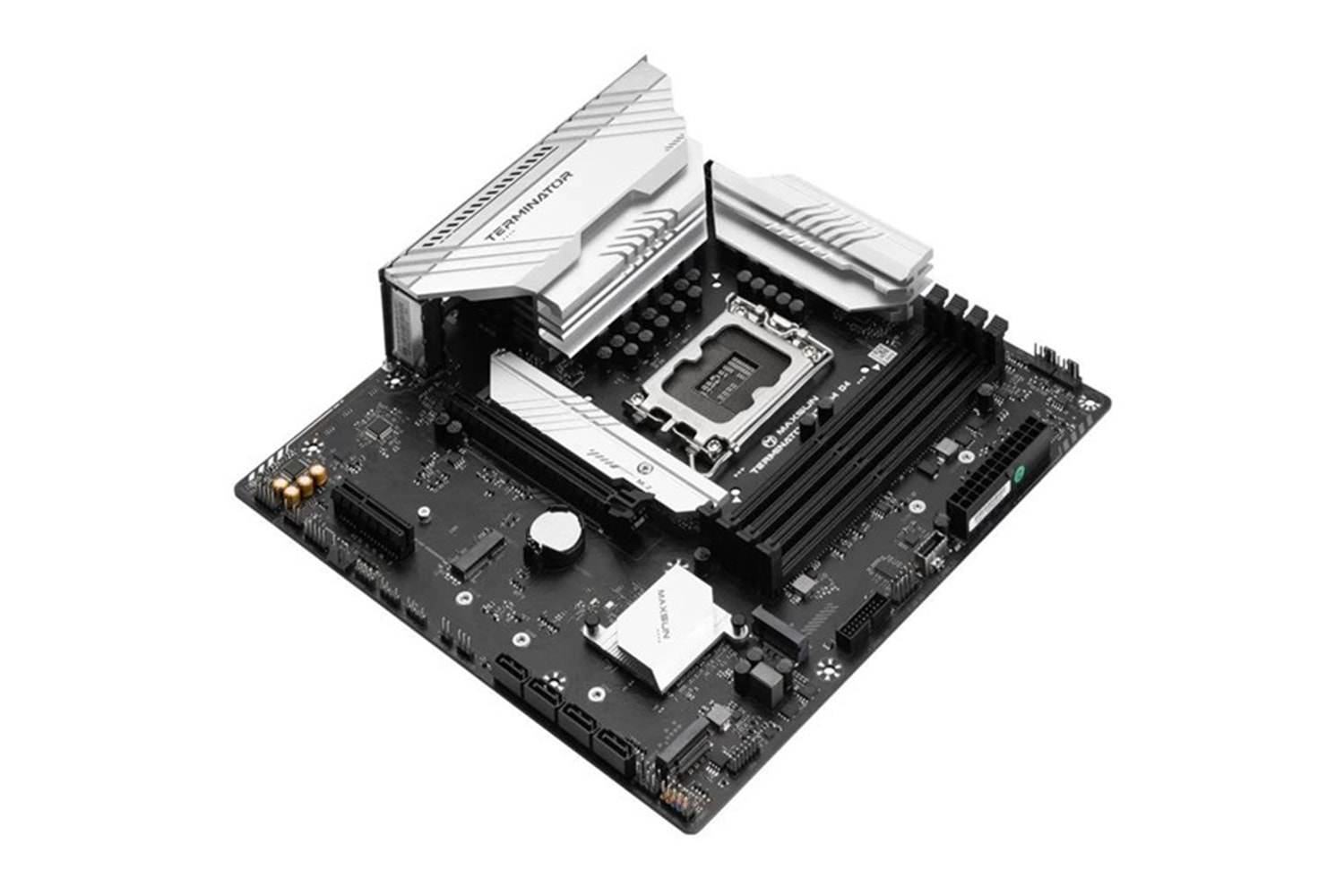 MAXSUN TERMINATOR B760M DDR4 HDMI-DP PCIE 4.0 1700P MATX