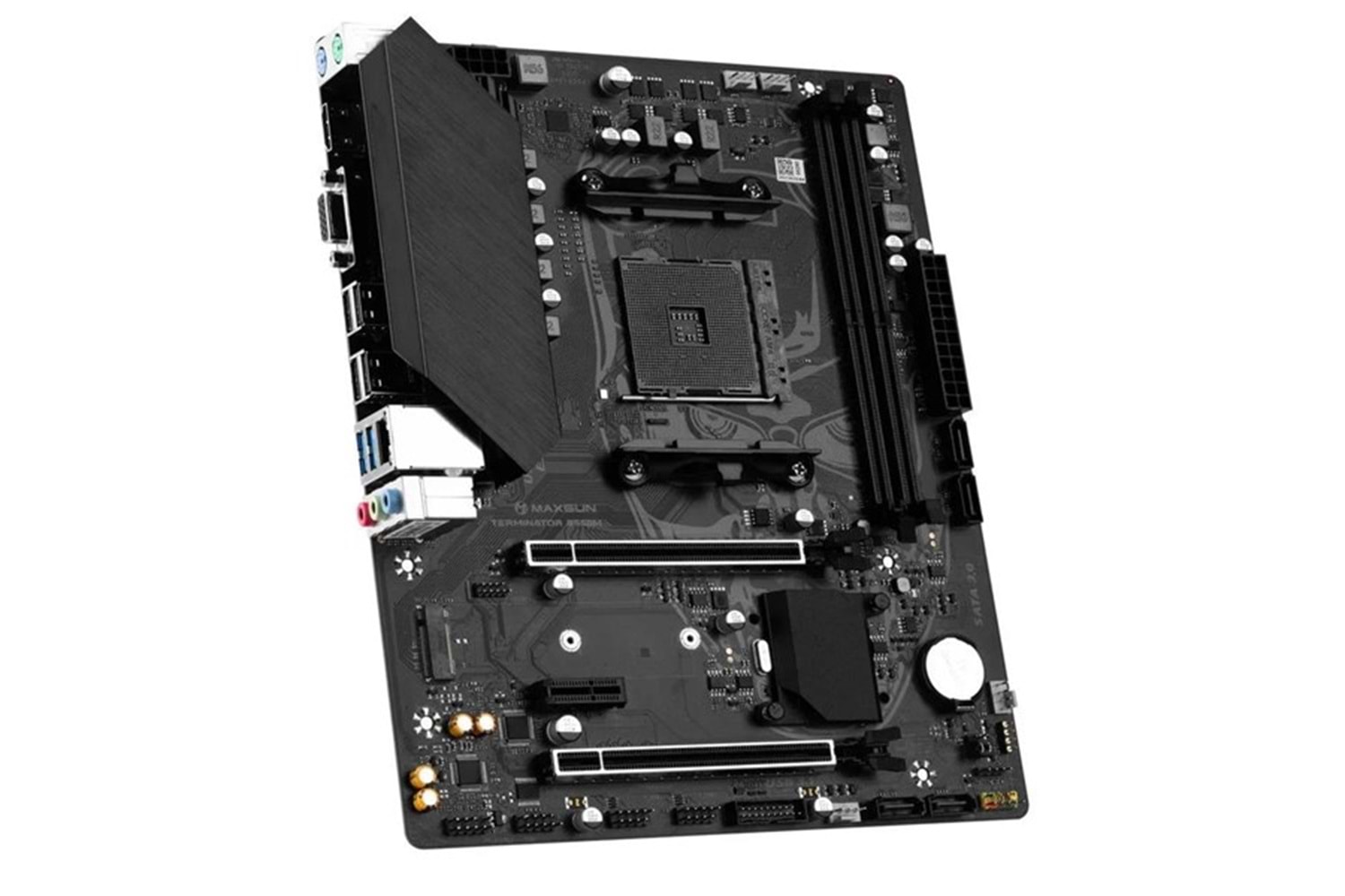 MAXSUN TERMINATOR B550M DDR4 HDMI PCIE 4.0 AM4 MATX