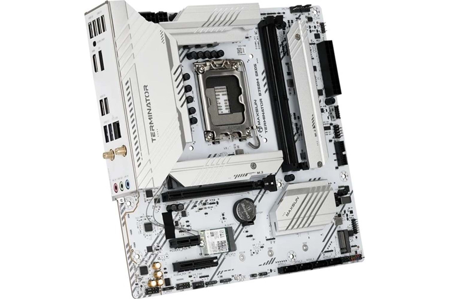 MAXSUN TEMINATÖR B760M GKD5 ICE DDR5 HDMI-DP PCIE 5.0 1700P MATX