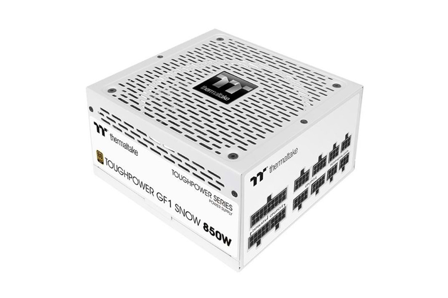 THERMALTAKE 850W 80+ GOLD TOUGHPOWER GF1 PS-TPD-0850FNFAGE-W PCIE 5.0 TAM MODÜLER POWER SUPPLY BEYAZ