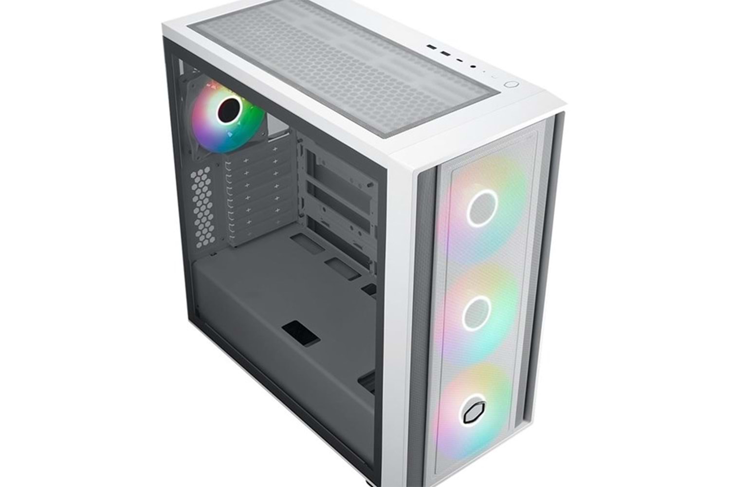 COOLERMASTER 600W 80+ LITE 5 RC-MCW-L5S3-KWNA60 GAMING MID-TOWER PC KASASI BEYAZ