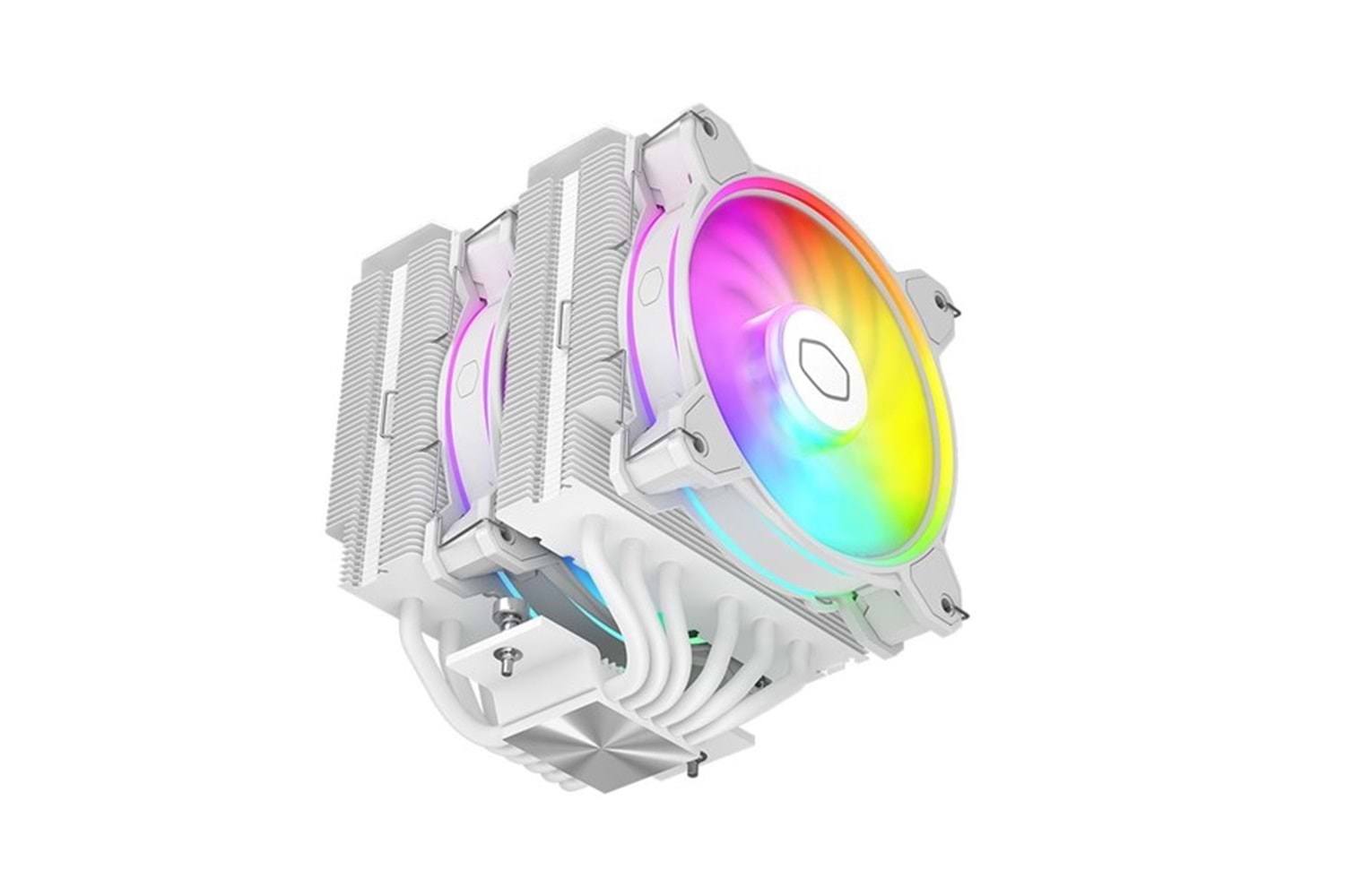 COOLERMASTER HYPER 622 HALO ARGB AM5-1700P HAVA SOĞUTMALI DUAL İŞLEMCİ FANI BEYAZ