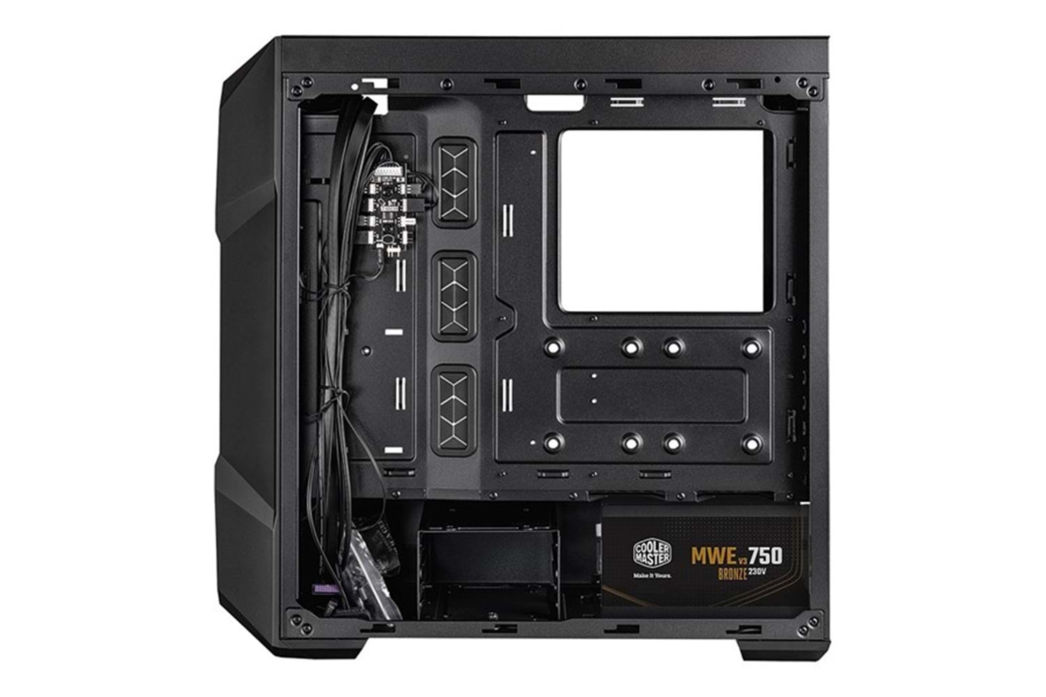 COOLERMASTER 750W 80+ BRONZE TD500 V2 TD500V2-KGNN75-STU GAMING EATX PC KASASI