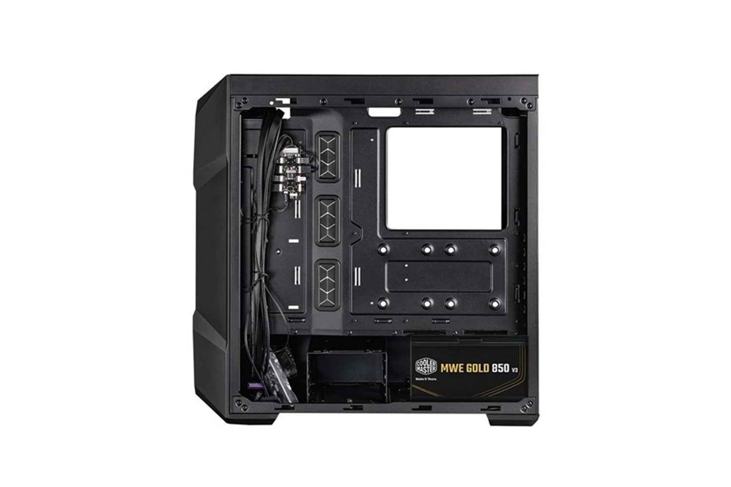 COOLERMASTER 850W 80+ GOLD TD500 v2 TG D500V2-KGNN85-STU ARGB GAMING EATX PC KASASI 