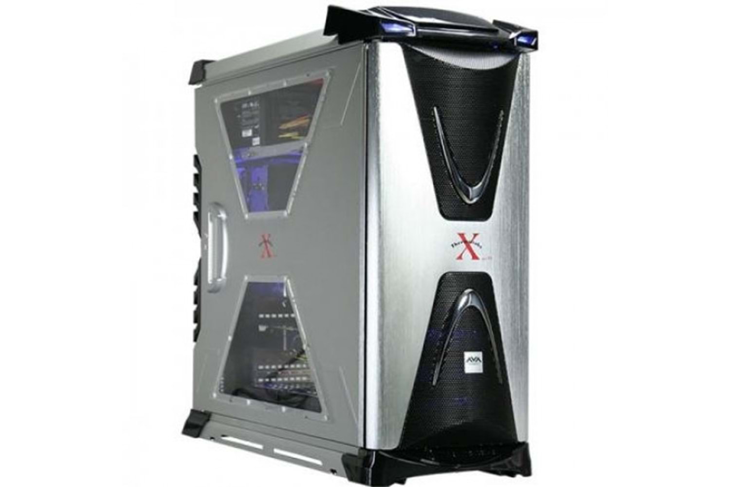 Thermaltake XaserVI Gümüş FullTower Pencereli Aluminyum Kasa (PSU yok)