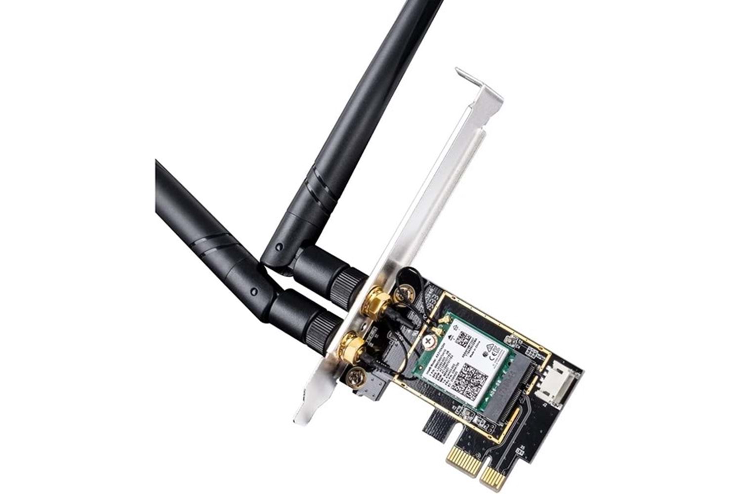 CUDY WE3000 AX5400 Wi-Fi 6E Bluetooth 5.3 PCI-E Kablosuz Ağ Adaptörü