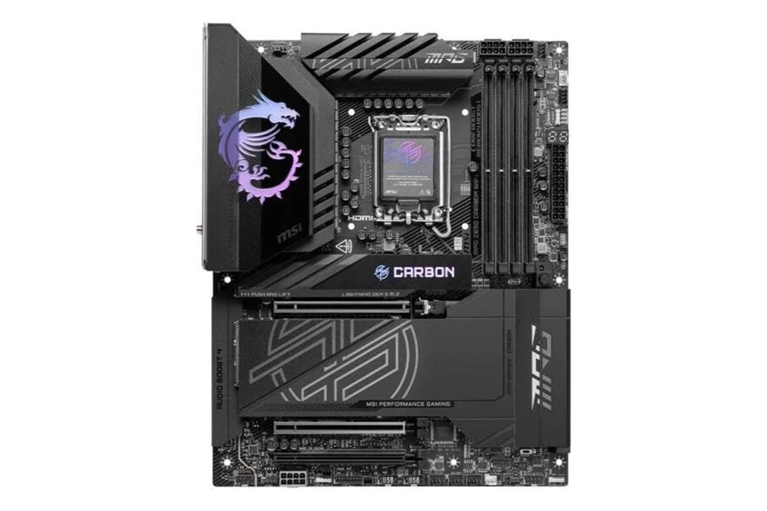 MSO MPG 890 CARBON WIFI-7 DDR5 THUNDERBOLT-HDMI-DP PCIE 5.0 1851P ATX