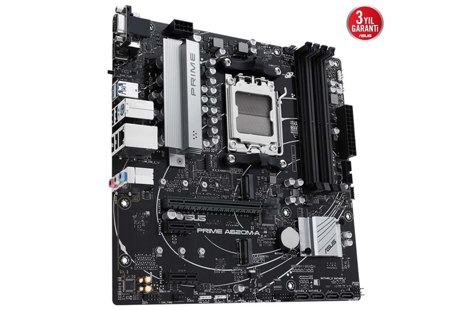 ASUS PRIME A620M-A-CSM DDR5 HDMI-DP PCIE 4.0 AM5 MATX KURUMSAL ANAKART