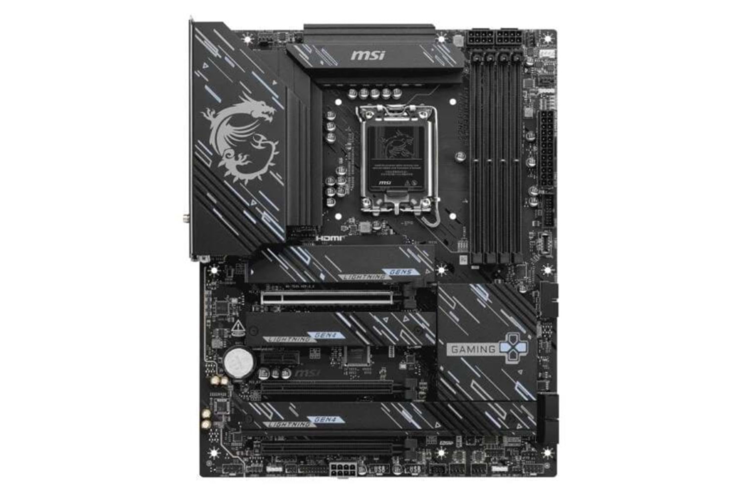 MSI Z890 GAMING PLUS WIFI-7 DDR5 THUNDERBOLT-HDMI-DP PCIE 5.0 1851P ATX