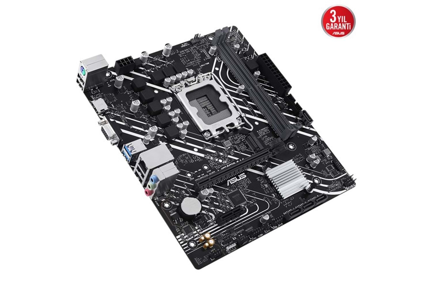ASUS PRIME H610M-K DDR5 M2 PCIe NVME HDMI PCIe 16X v4.0 1700p mATX	