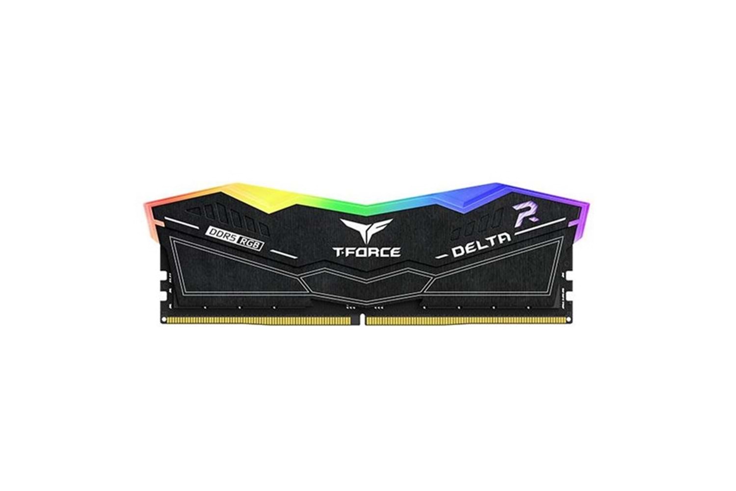 TEAM 32GB (2X 16GB) DDR5 7600MHZ CL36 RGB DUAL KIT PC RAM DELTA BLACK FF3D532G7600HC36DDC01
