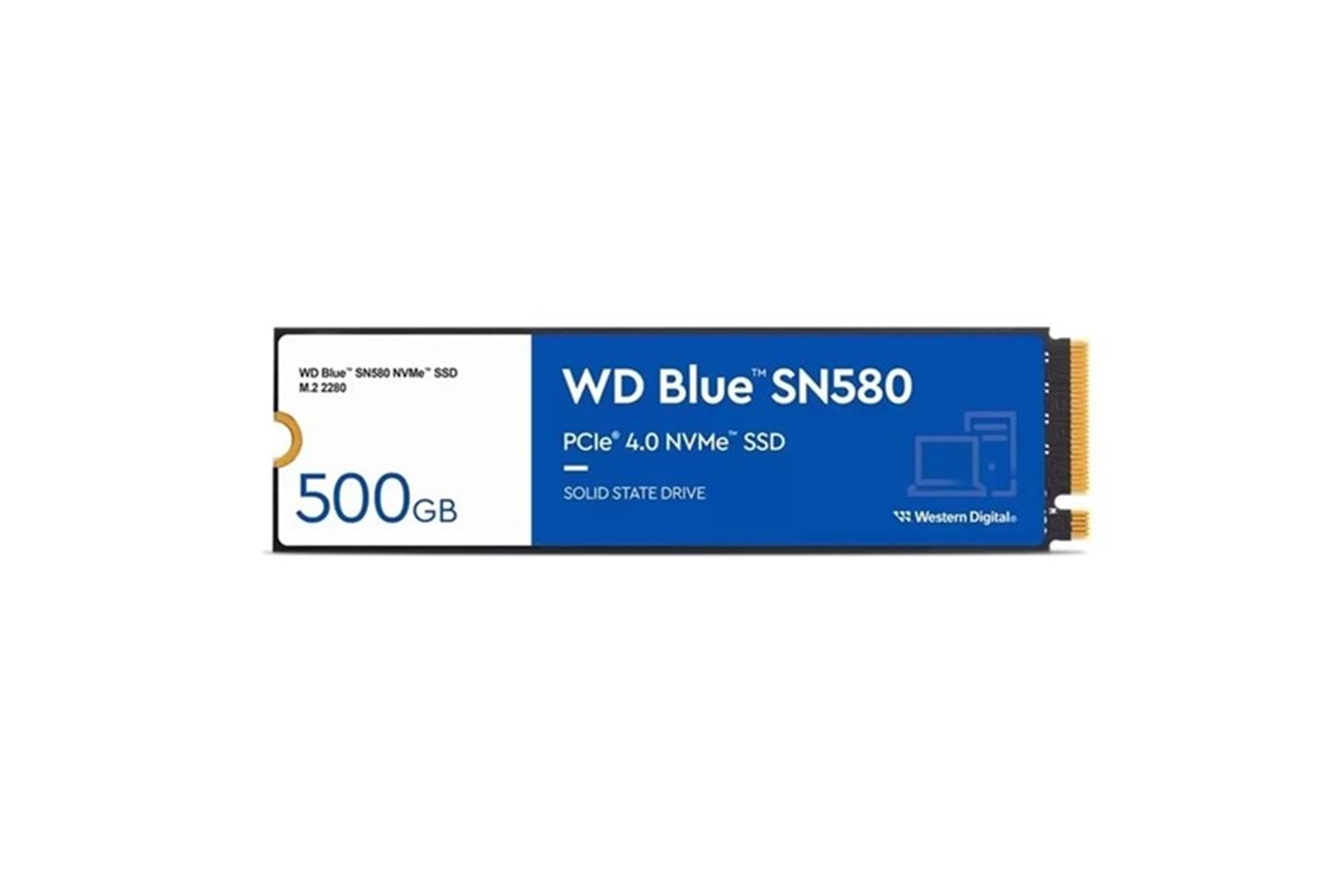 WD 500GB BLUE SN580 WDS500G3B0E 4000-3600MB/s M2 NVME GEN4 DİSK