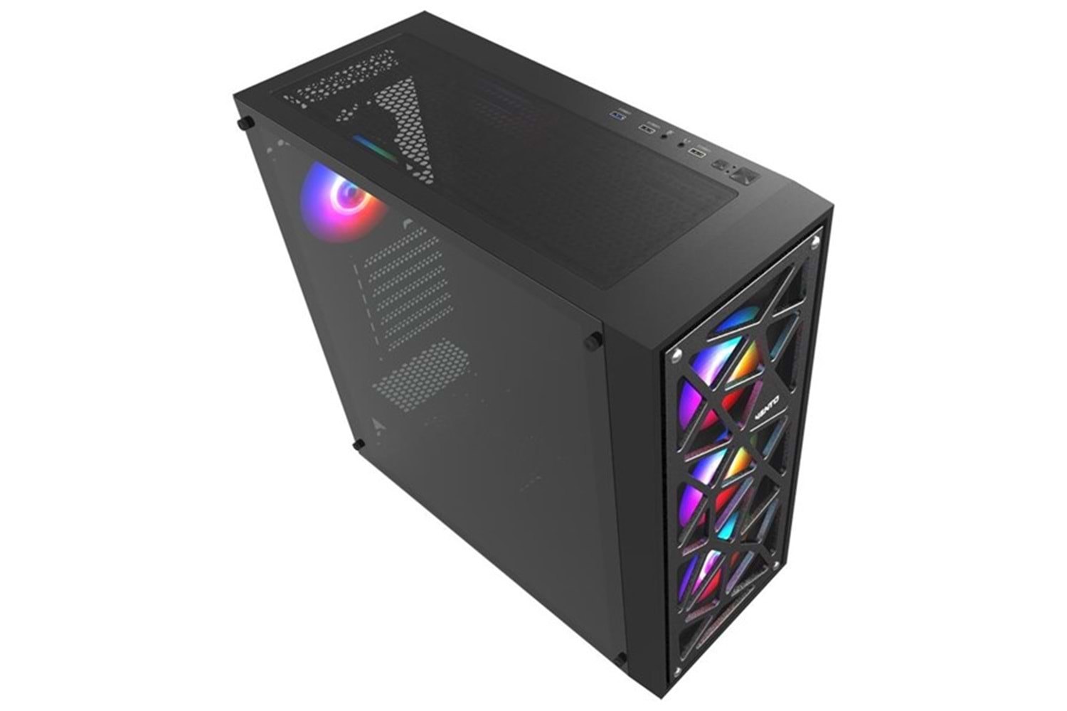 VENTO 850W 80+ VG12AL 4X-RGB GAMING E-ATX PC KASASI