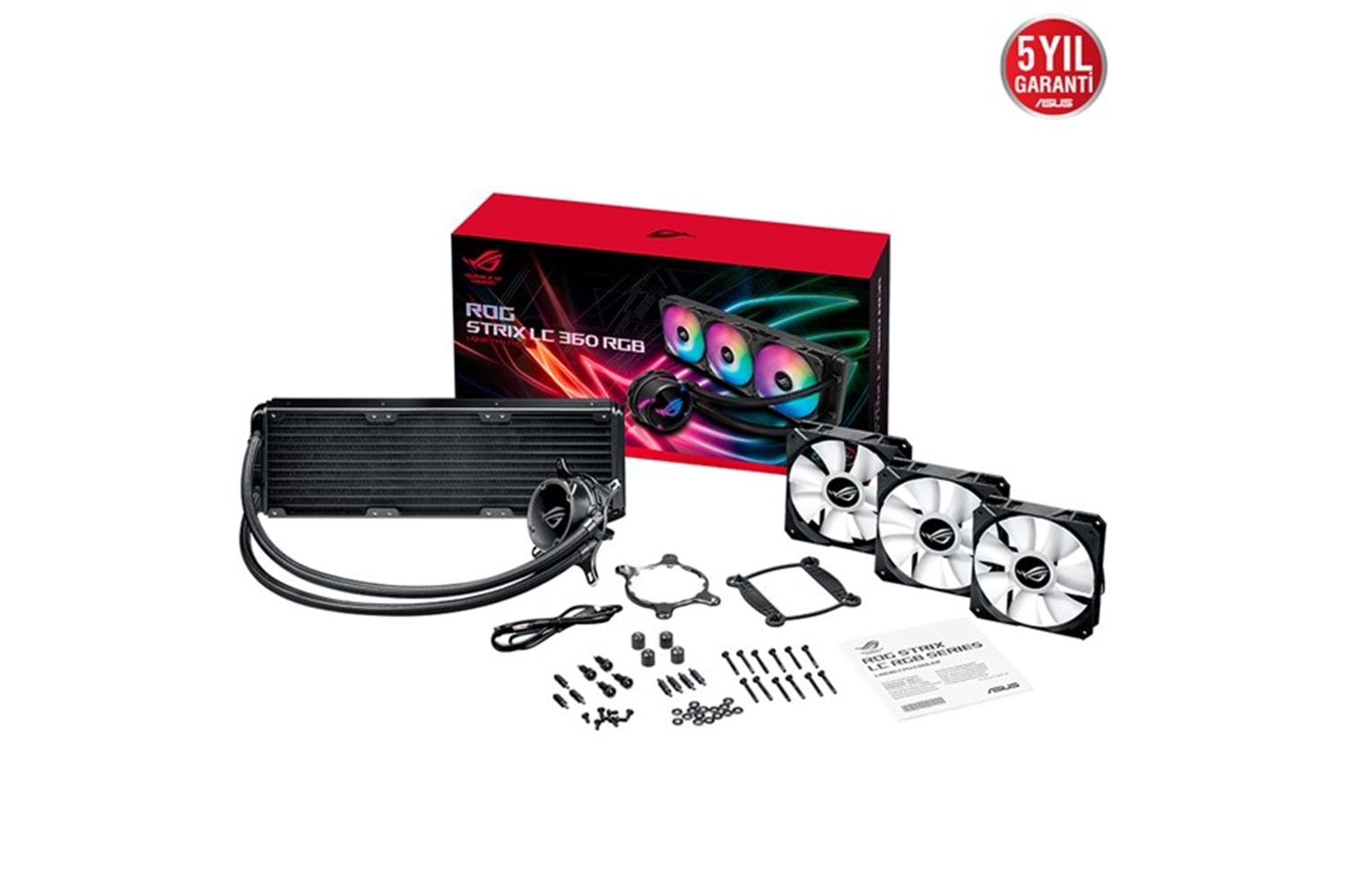 ASUS 360MM ROG RYUJIN III 360 ARGB AM5-1700P SIVI SOĞUTMALI İŞLEMCİ FANI