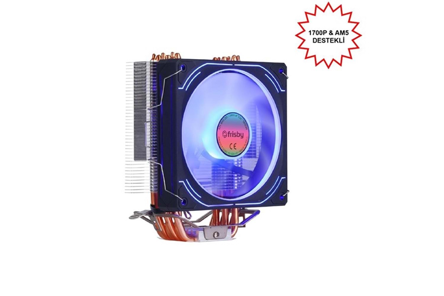 FRISBY FCL-F1336C ARGB AM5-1700P HAVA SOĞUTMALI İŞLEMCİ FANI