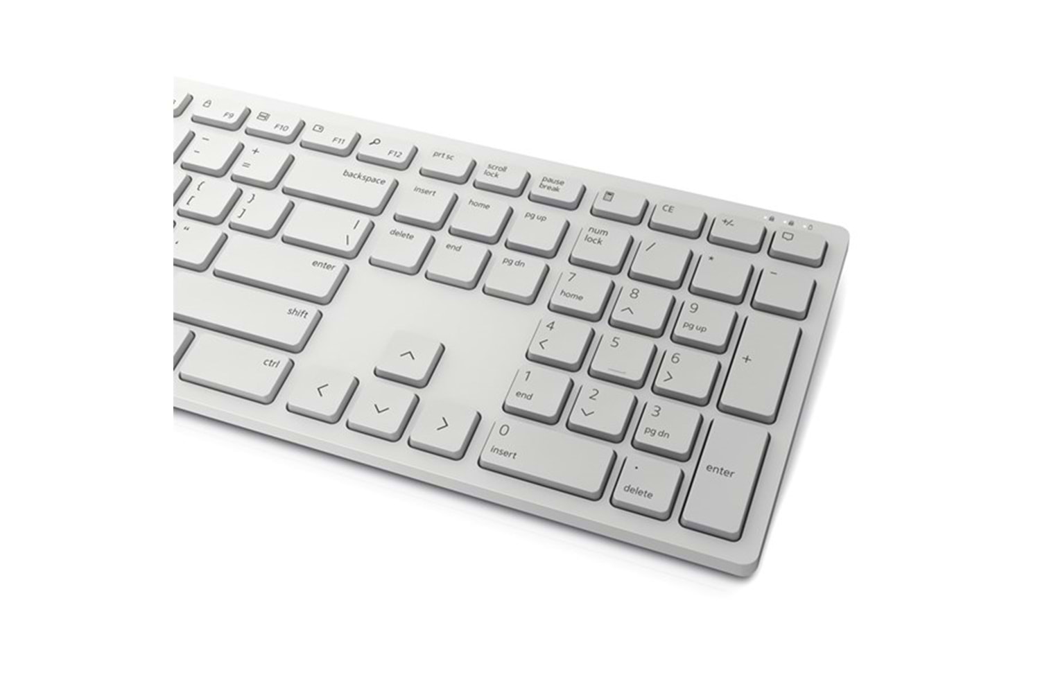 DELL Q TR 580-AKGH Kablosuz Klavye - Mouse Set KM5221W Beyaz