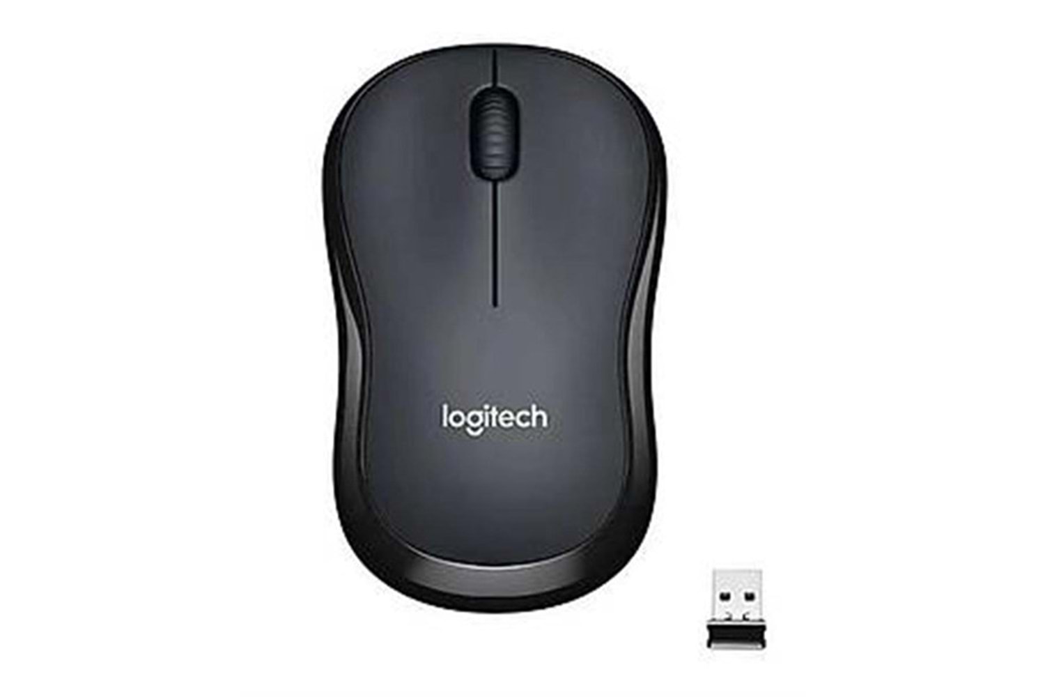 LOGITECH M221 Sessiz Kablosuz Mouse Siyah 910-006510
