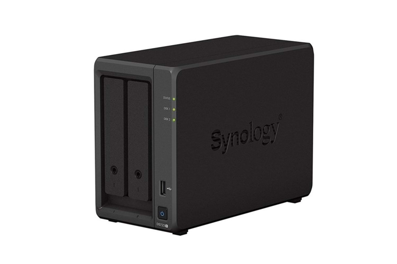 SYNOLOGY DS723 PLUS RYZEN R1600-2GB RAM-2-diskli Nas Sunucu (Disksiz)