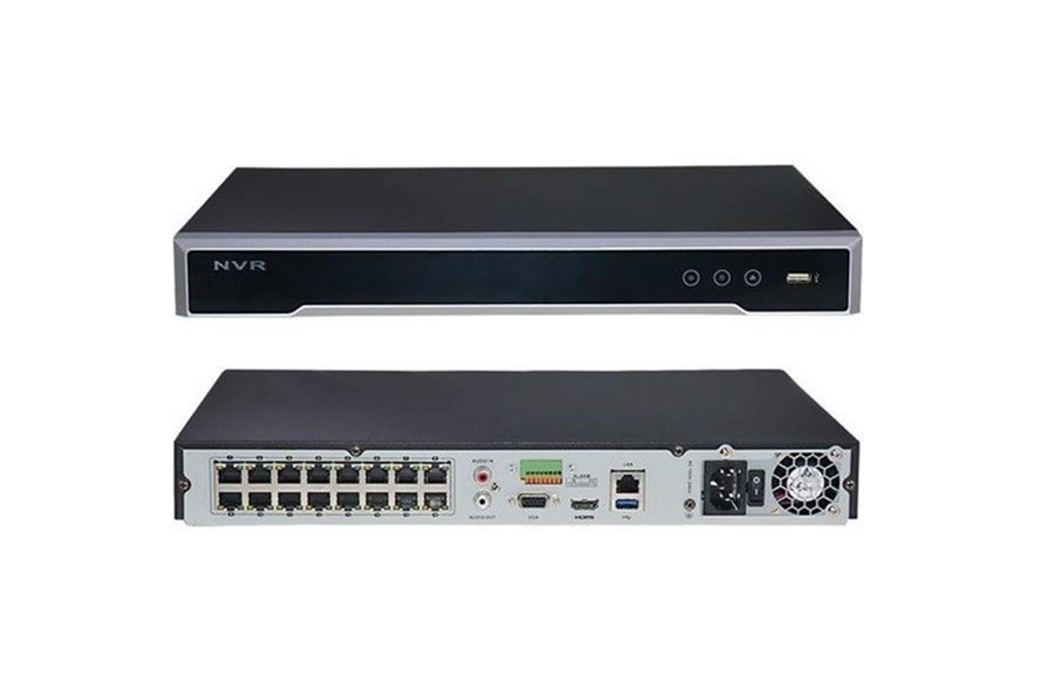 HIKVISION 8kanal DS-7608NI-Q2/8P 1-diskli NVR Kayıt Cihazı 8port PoE