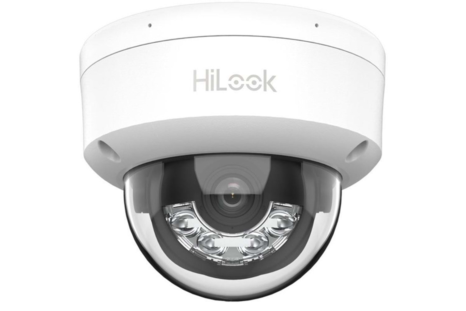 HILOOK 2MP IPC-D120HA-LU 2.8MM Dual Light Sesli Ip Dome Kamera 