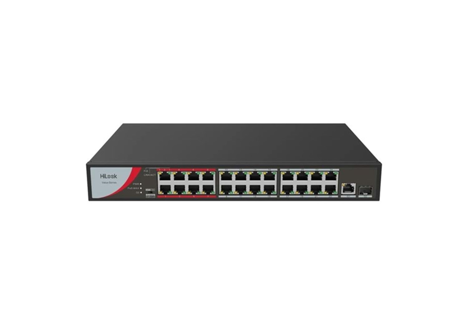 HILOOK 16port NS-0318P-130(B) 10/100 1-SFP 130W FULL POE SWITCH