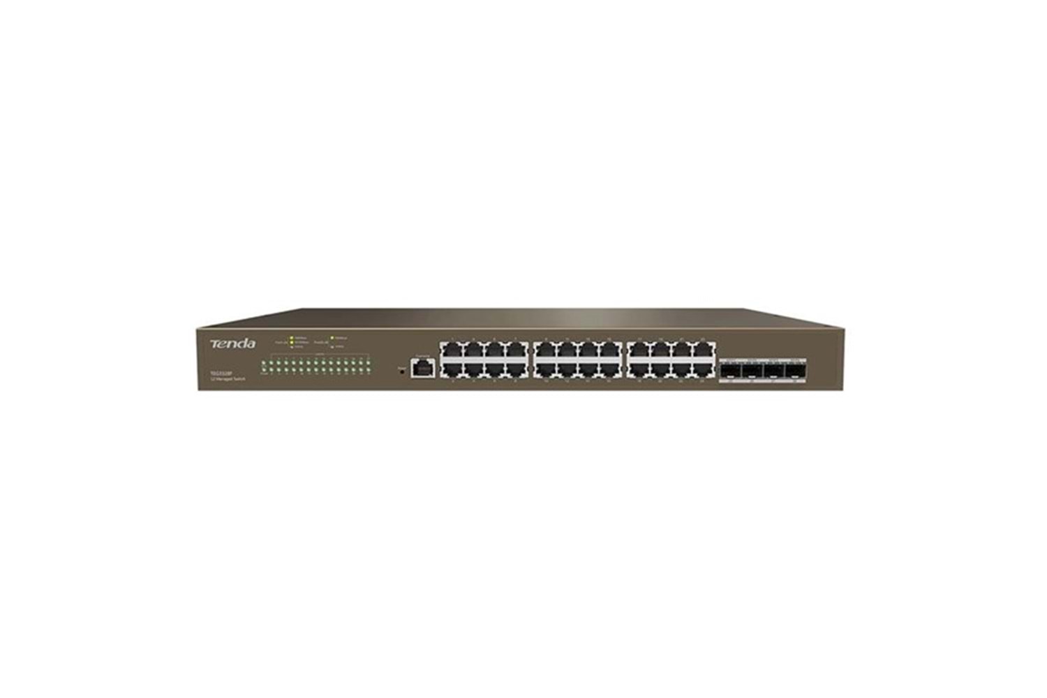 TENDA 24-PORT TEG3328F GIGABIT 4-SFP Yönetilebilir Switch
