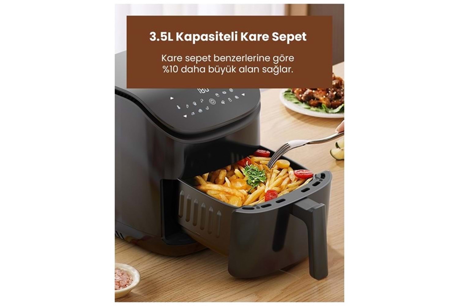 PROSENIC T20 AIR Fryer 3.5L Yagsız Frıtoz