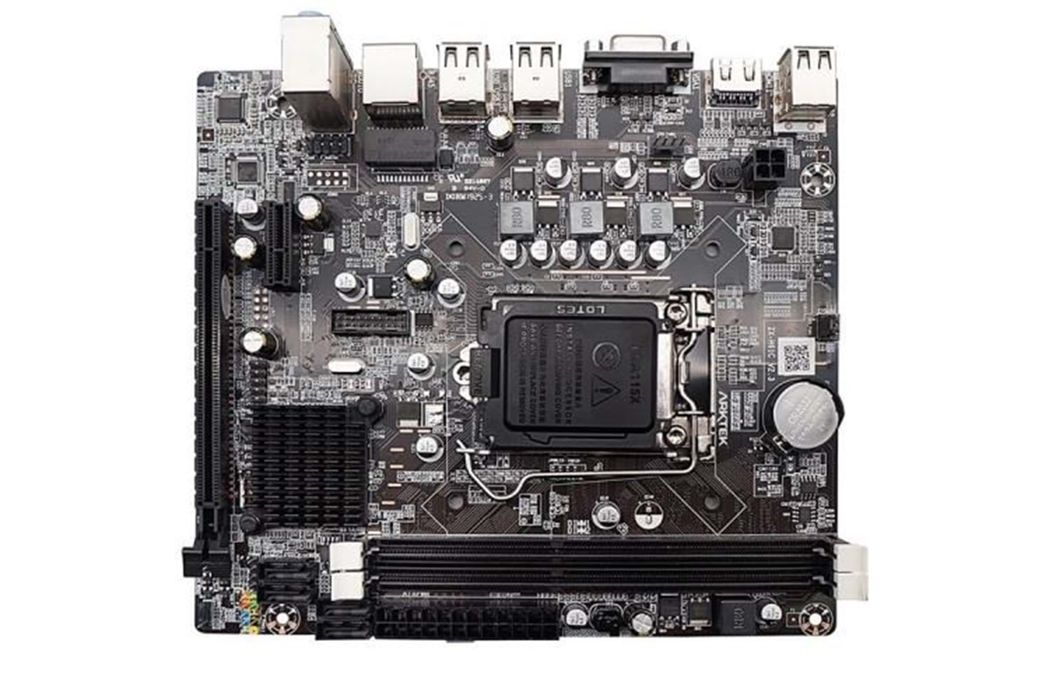 ARKTEK H61 ALPHA FORCE AK-H61M EL DDR3 HDMI PCIE 2.0 1155p mATX