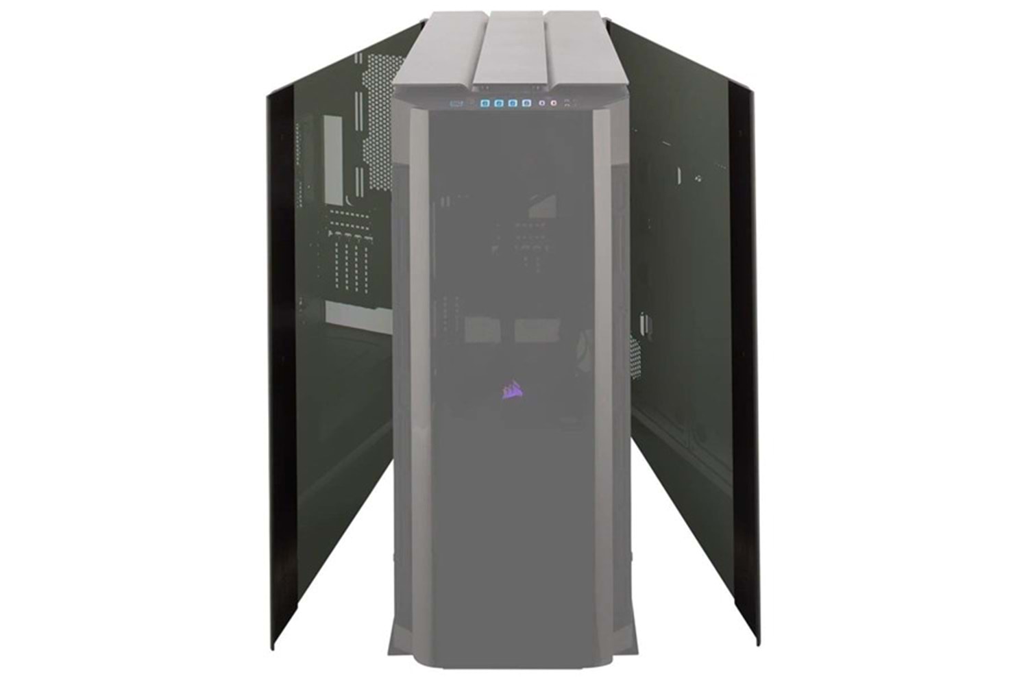 CORSAIR Cc-8900158 Obsidian 1000D Temperli Cam Yan Panel
