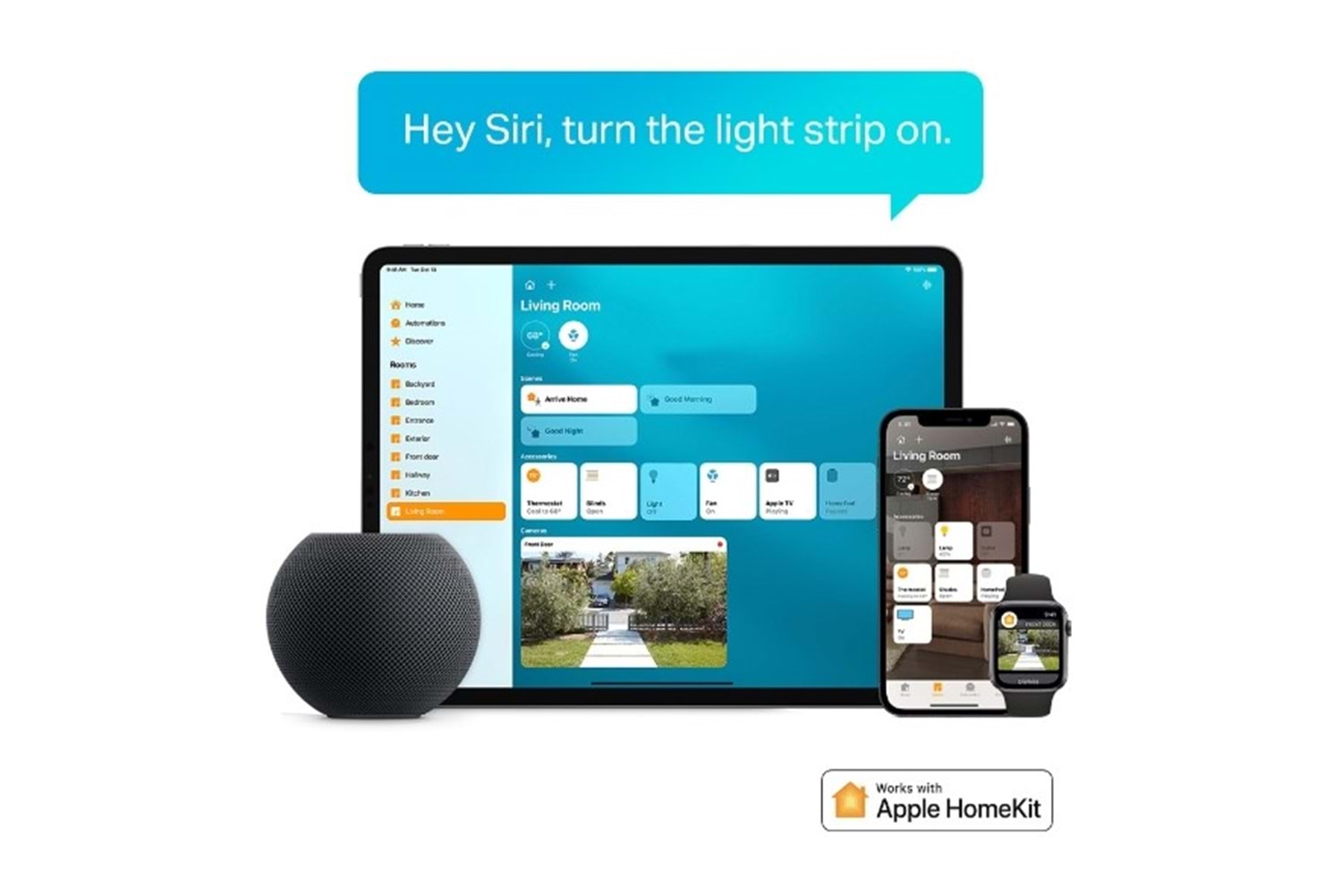 Tp-Lınk Tapo L930-5 Smart Wi-Fi Light Strip, Multicolor