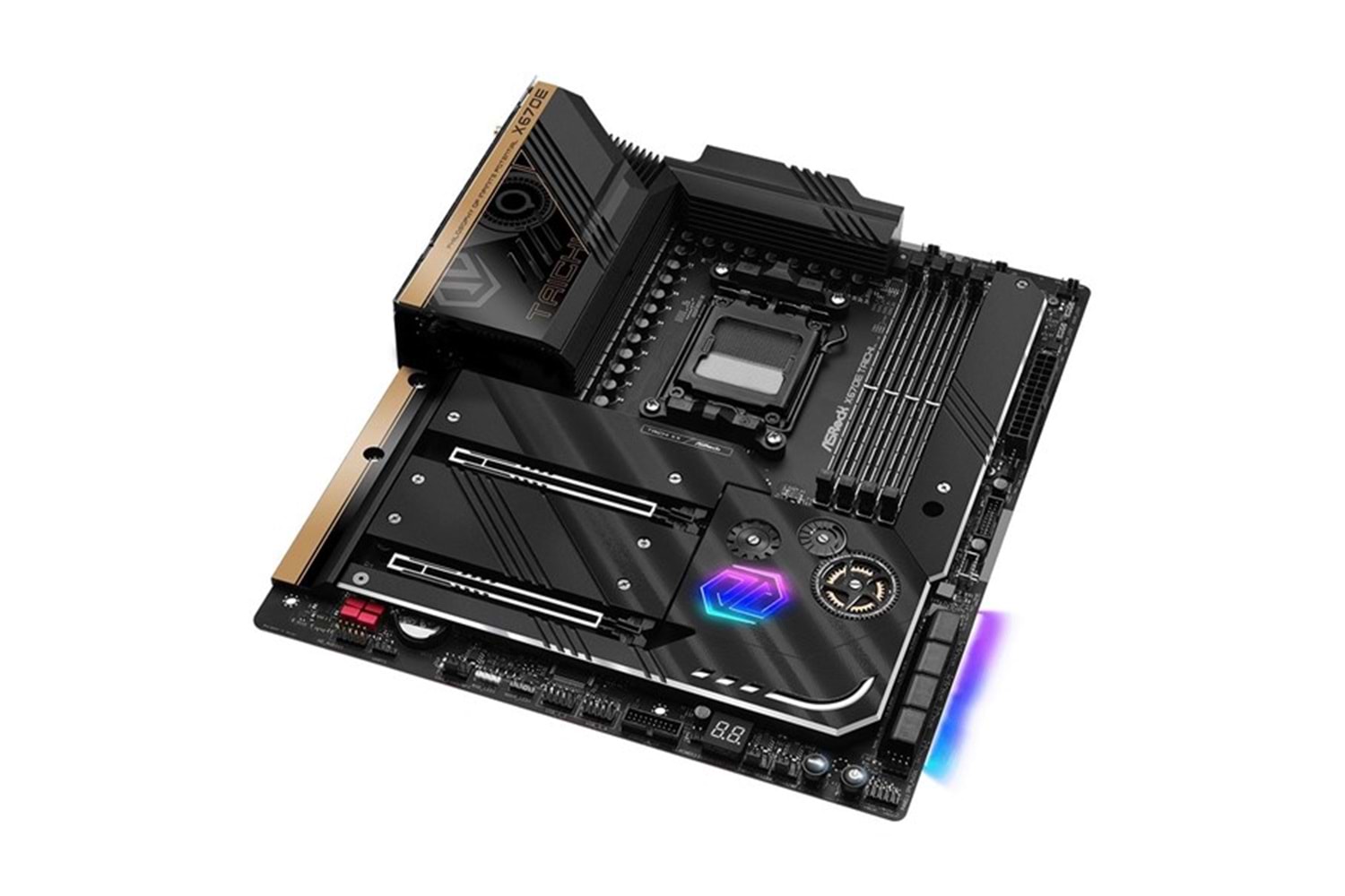 ASROCK X670e TAICHI WIFI-6E DDR5 HDMI-DP PCIE 5.0 AM5 ATX