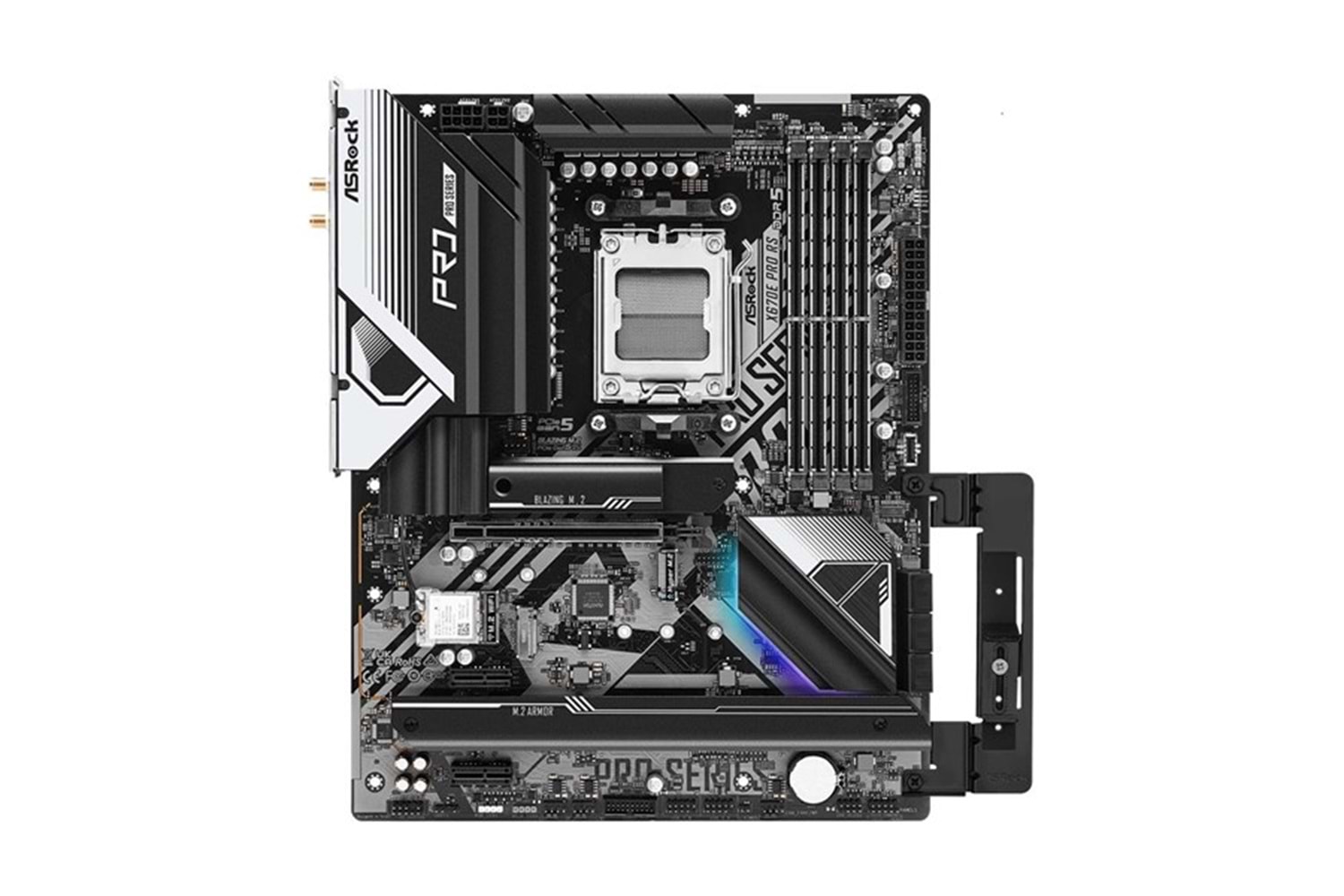 ASROCK X670e PRO RS DDR5 HDMI-DP PCIE 5.0 AM5 ATX