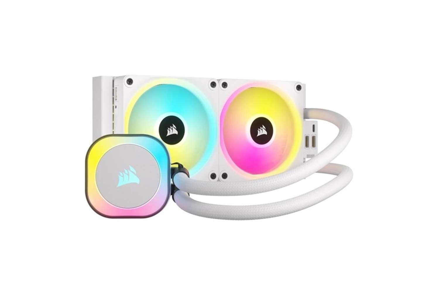 CORSAIR 240MM H100i CW-9061005-WW RGB AM5-1700P SIVI SOĞUTMALI İŞLEMCİ FANI BEYAZ