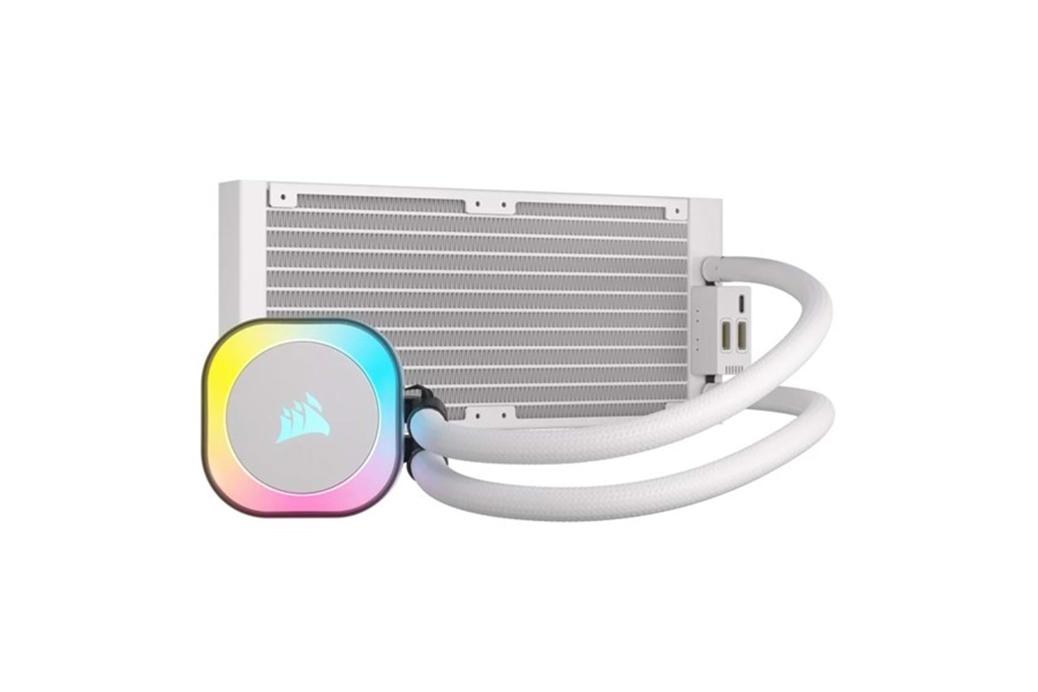 CORSAIR 240MM H100i CW-9061005-WW RGB AM5-1700P SIVI SOĞUTMALI İŞLEMCİ FANI BEYAZ