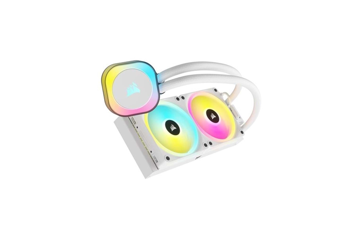 CORSAIR 240MM H100i CW-9061005-WW RGB AM5-1700P SIVI SOĞUTMALI İŞLEMCİ FANI BEYAZ