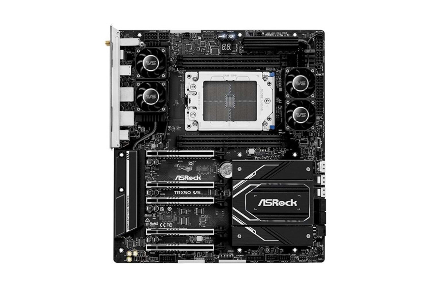 ASROCK TRX50 WIFI-6E WS ECC DDR5 10-GbE LAN PCIE 5.0 sTR50 ATX