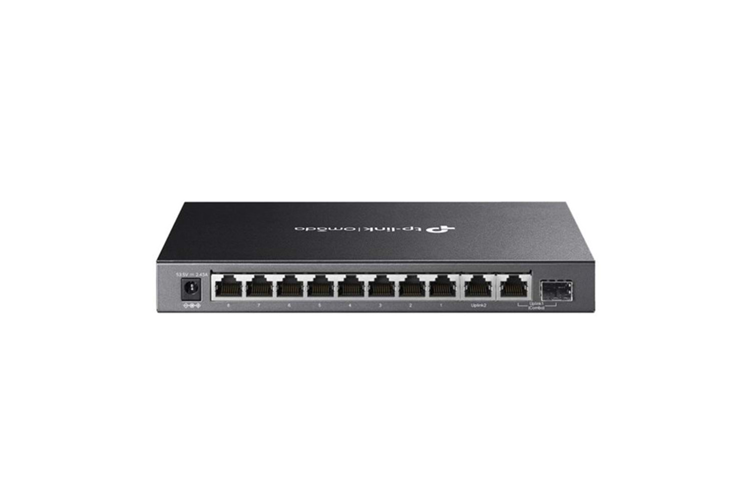 TP-LINK 8port DS110GMP GIGABIT 1-SFP 2-UPLINK 123W FULL POE YÖNETİLEMEZ SWITCH