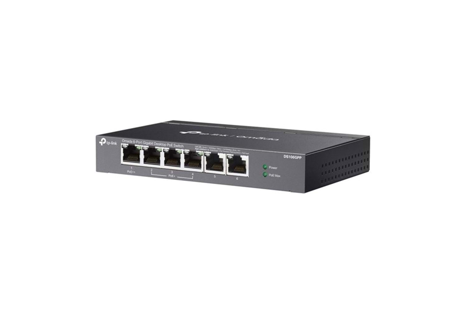 TP-LINK 5port DS106GPP GIGABIT 60W 3port POE YÖNETİLEMEZ SWITCH