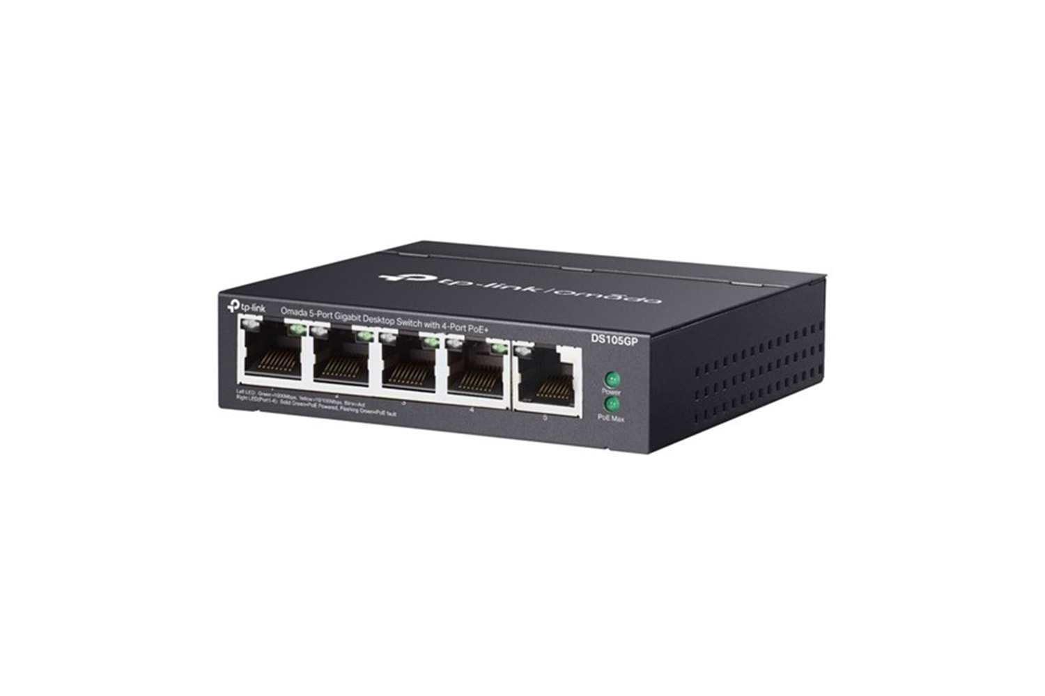 TP-LINK 5port DS105GP GIGABIT 4port 65w PoE Switch
