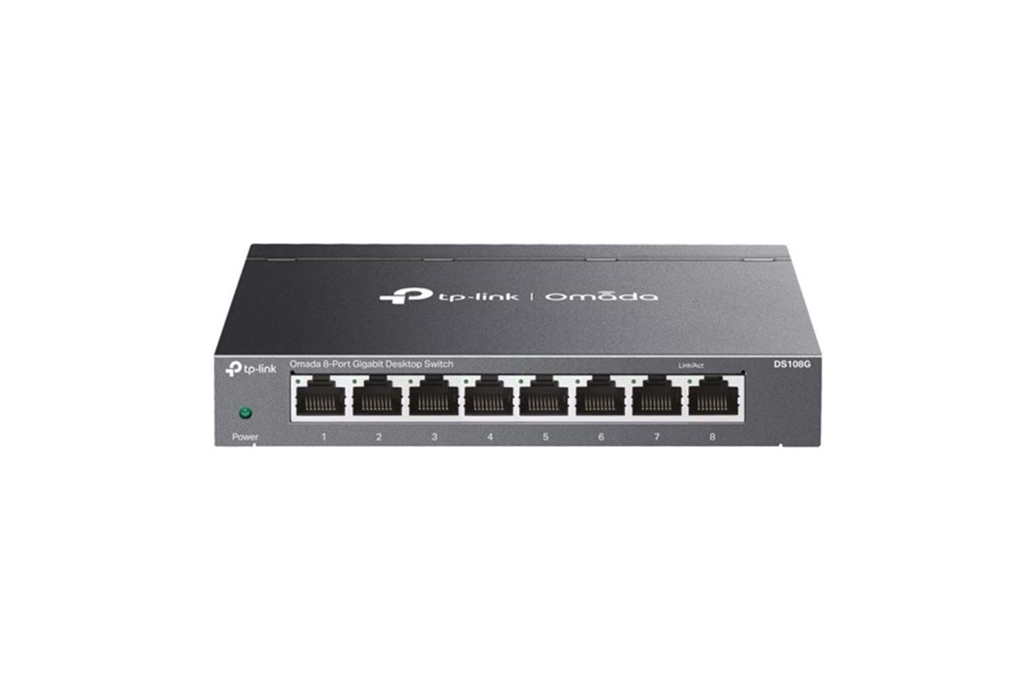 TP-LINK 8port OMADA DS108G GIGABIT YÖNETİLEMEZ SWITCH METAL KASA