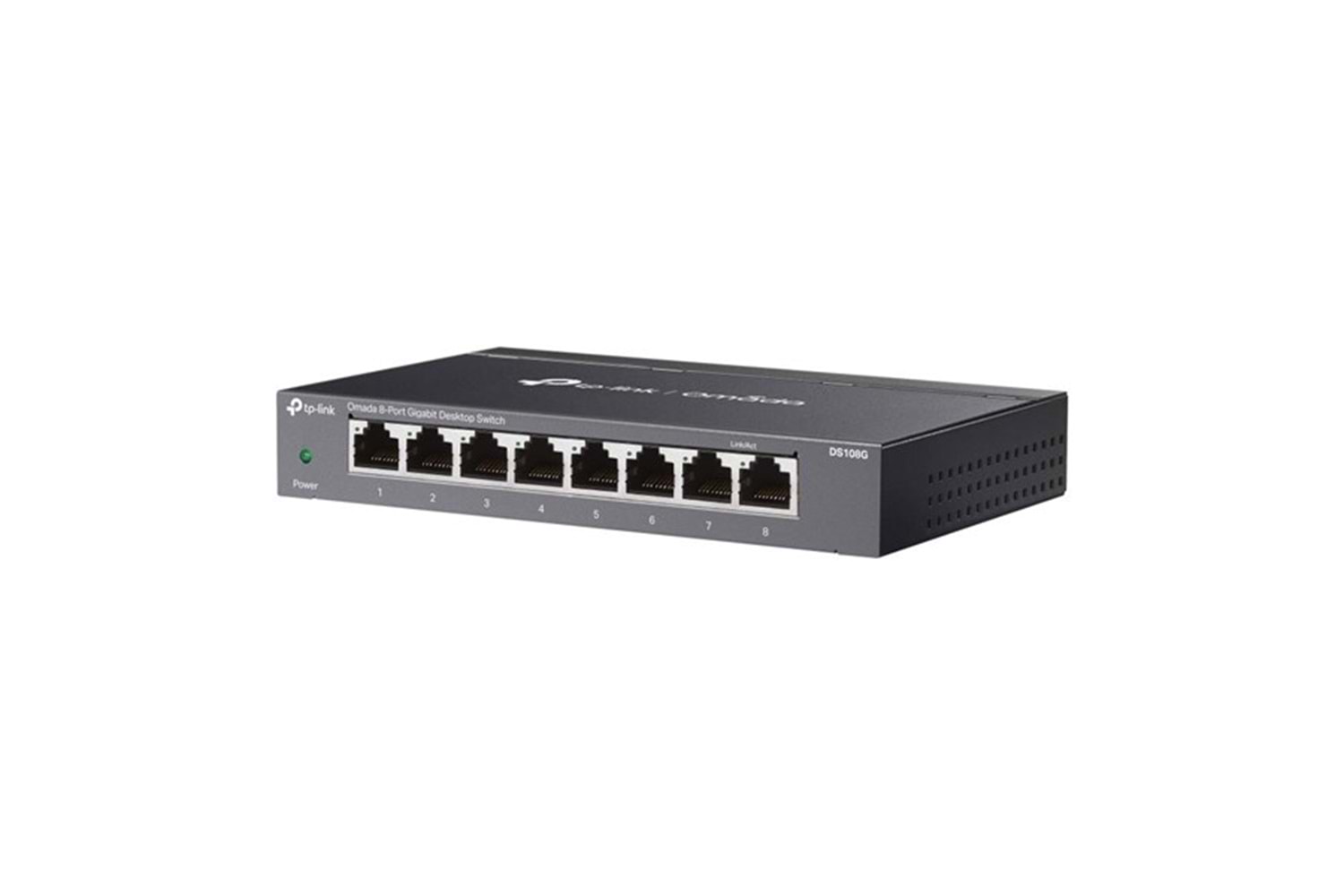 TP-LINK 8port OMADA DS108G GIGABIT YÖNETİLEMEZ SWITCH METAL KASA