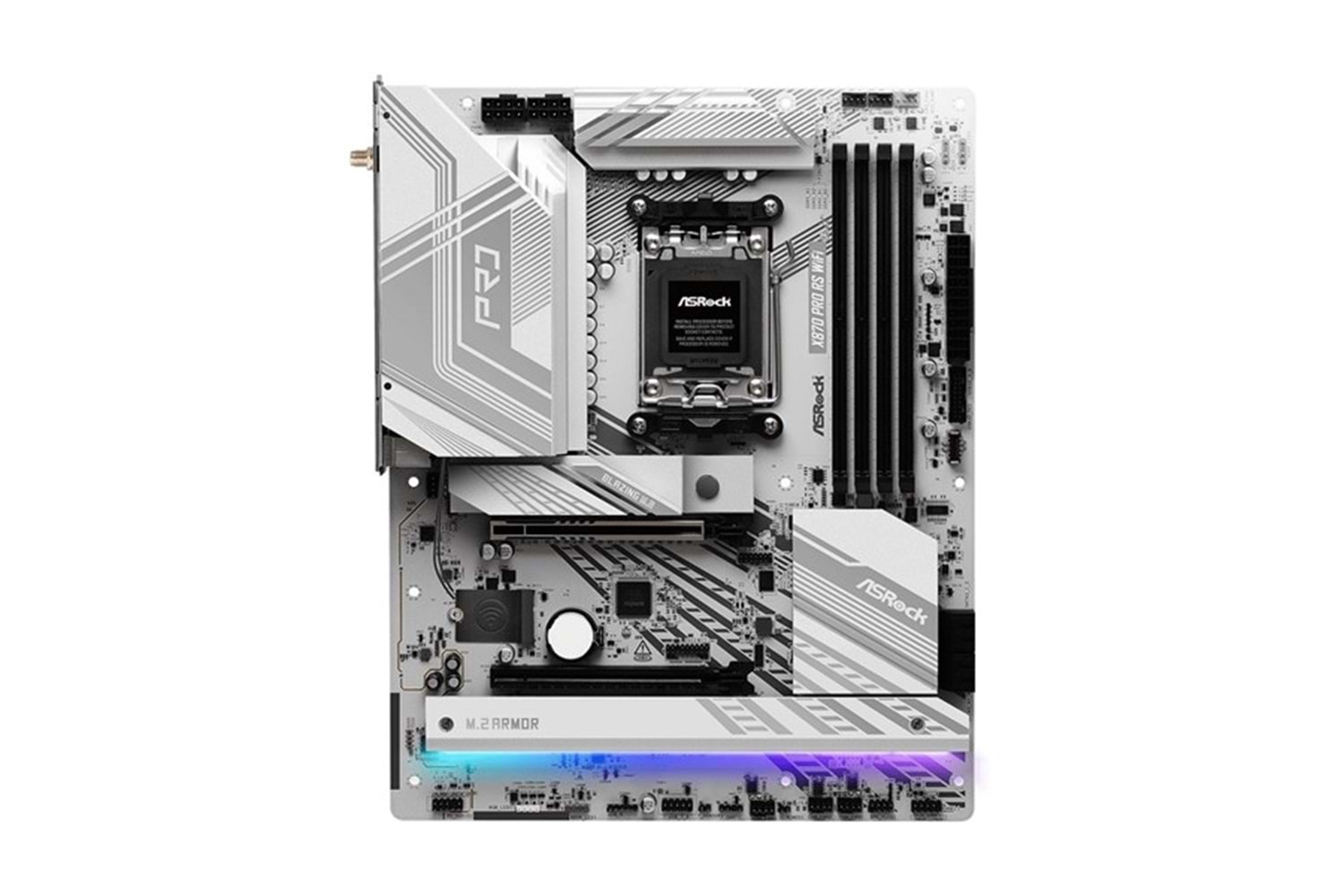 ASROCK X870 PRO RF WIFI7 DDR5 HDMI-DP TYPEC PCIE 5.0 AM5 ATX