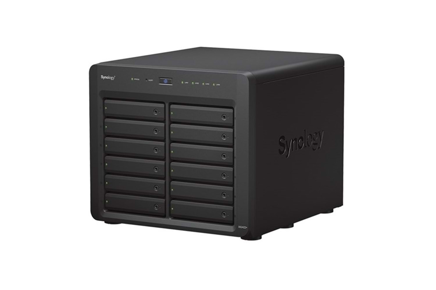 SYNOLOGY DS2422-4G PLUS RYZEN V1500B-4GB RAM-12-diskli Nas Sunucu (Disksiz)