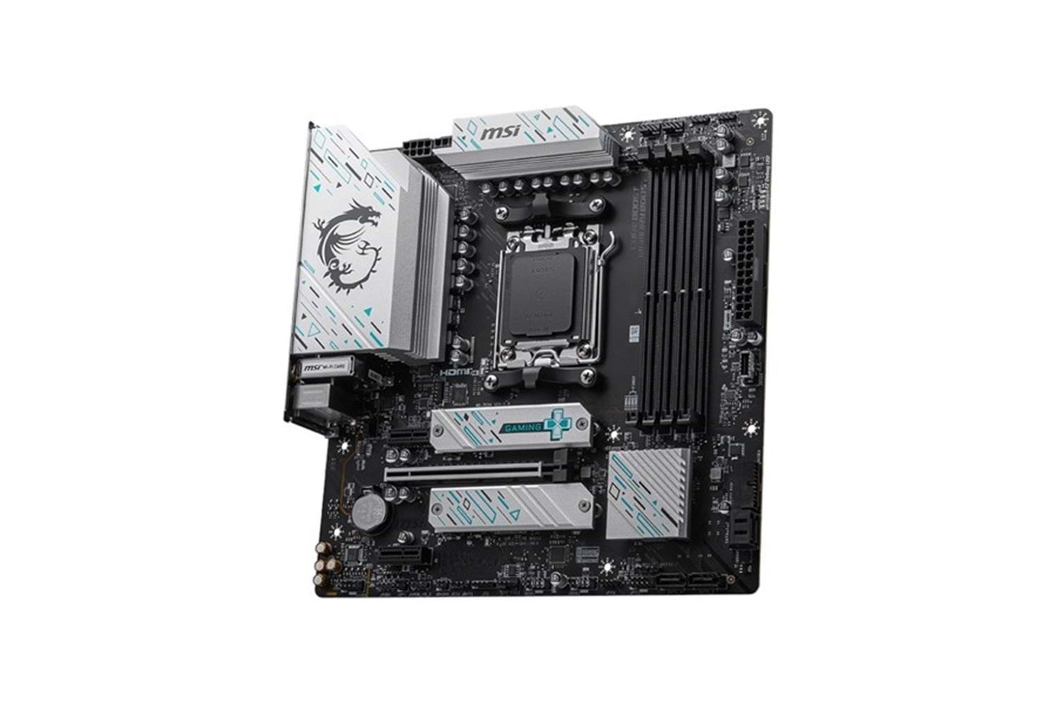 MSI B650M GAMING PLUS WIFI-6E DDR5 HDMI DP PCIe 16X v4.0 AM5 mATX