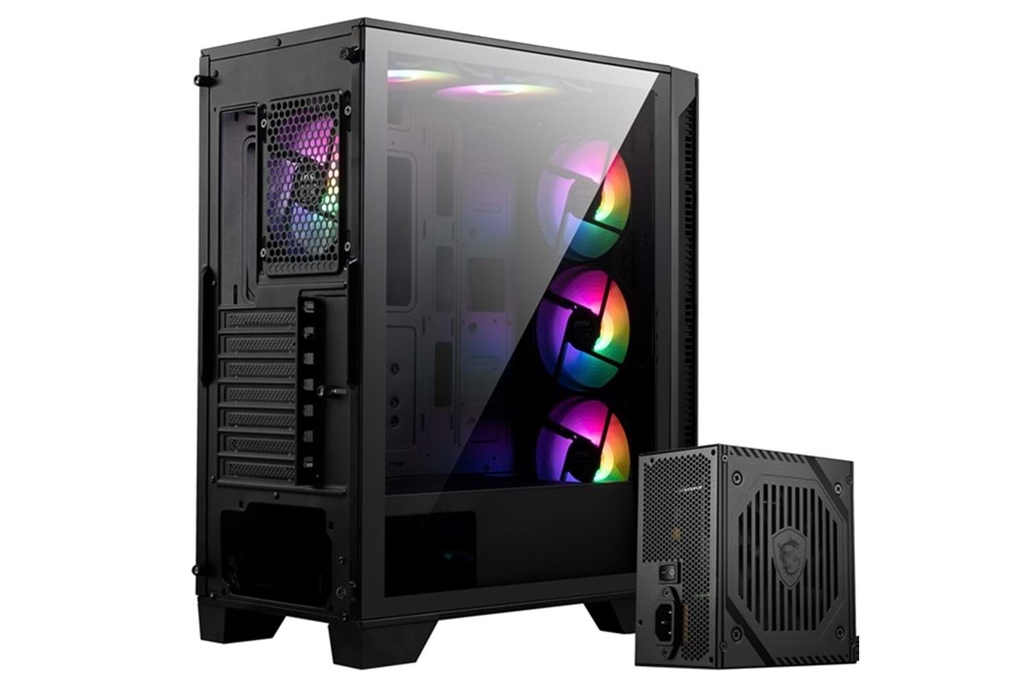 MSI 650W 80+ BRONZE MAG FORCE 120A B65 GAMING MID-TOWER PC KASASI