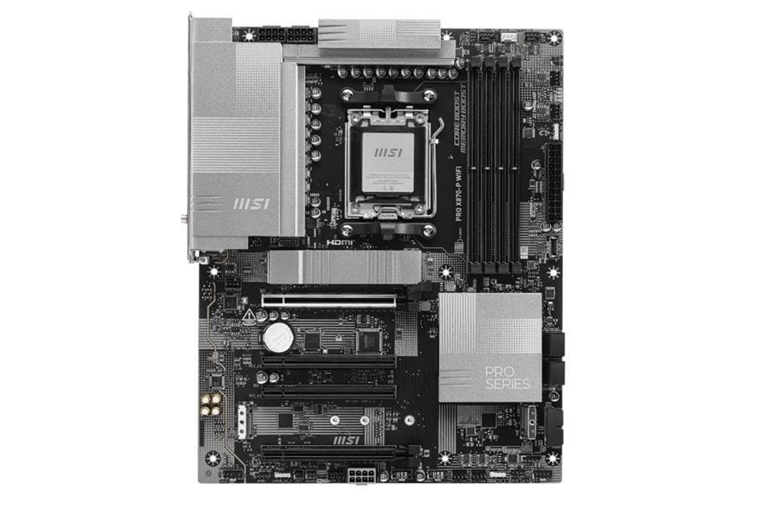 MSI PRO X870-P WIFI-7 DDR5 HDMI-DP PCIE 5.0 AM5 ATX