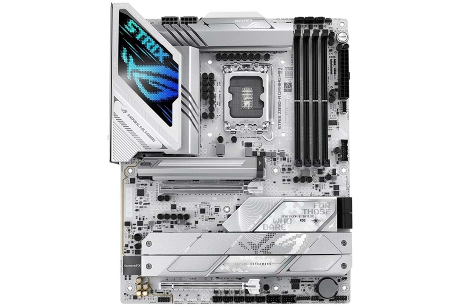 ASUS ROG STRIX Z890-A GAMING WIFI-7 DDR5 HDMI-DP TYPEC RGB PCIE 5.0 1851p ATX