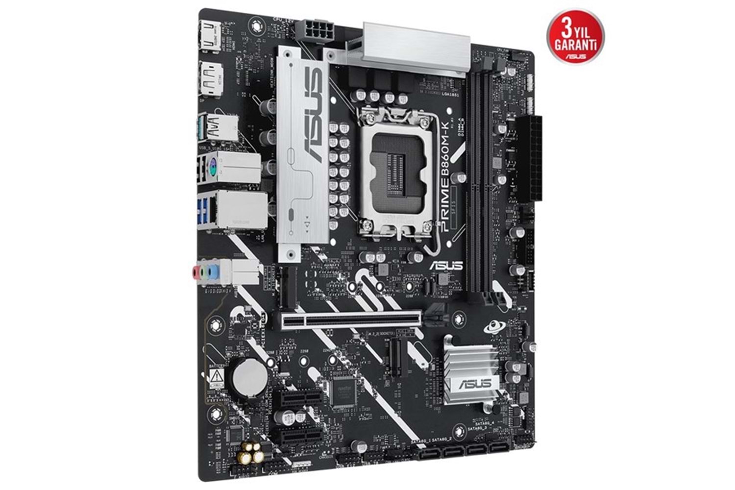 ASUS PRIME B860M-K DDR5 HDMI DP PCIE 5.0 1851p mATX