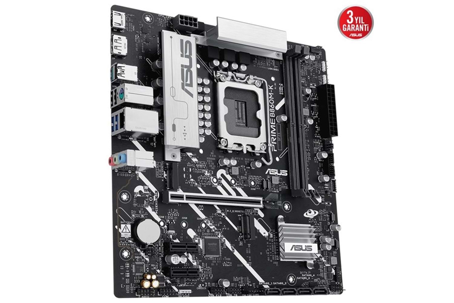 ASUS PRIME B860M-K DDR5 HDMI DP PCIE 5.0 1851p mATX